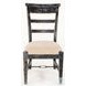 Cozy Luxe Black Sand Dining Side Chair Set of 2