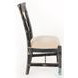 Cozy Luxe Black Sand Dining Side Chair Set of 2