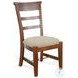 Villa Rosso Vintage Mocha Dining Chair Set of 2