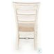 Seabright White Sand Ladderback Dining Chair Set of 2