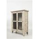Rustic Shores Scrimshaw 2 Door Accent Cabinet