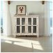 Rustic Shores Scrimshaw 4 Door Accent Cabinet