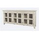 Rustic Shores Scrimshaw 6 Door Low Accent Cabinet