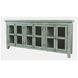 Rustic Shores Surfside 6 Door Low Accent Cabinet