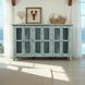 Rustic Shores Surfside 6 Door Accent Cabinet
