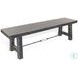 Sagewyn Black Sand 64" Dining Bench with Turnbuckle