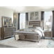 Tamsin Silver Gray Metallic Storage Platform Bedroom Set from ...