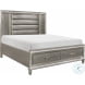 Tamsin Silver Gray Metallic Storage Platform Bedroom Set from ...