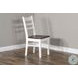 Heritage House European Cottage Ladderback Dining Chair Set of 2