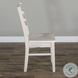 Maple Haze Marble White Dining Chair Set of 2