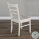 Maple Haze Marble White Dining Chair Set of 2