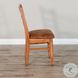 Autumn Echo Rustic Oak Sedona Dining Chair Set of 2