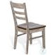 Whimora Tobacco Leaf and Alpine Gray Dining Chair Set of 2