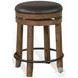 Velden Hollow Buckskin Swivel Counter Height Stool Set of 2