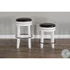 Willow Nest European Cottage Swivel Counter Height Stool Set of 2
