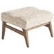 Sunset Key Hayley Beige Upholstered Rectangular Ottoman