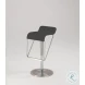 1638 Black Low Back Adjustable Height Swivel Bar Stool