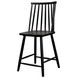 Felix Black Windsor Counter Height Barstool Set of 2