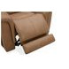 Ranger Oakridge Brown Leather Zero Gravity Power Recliner with USB Charging and Heat Massage