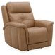 Ranger Oakridge Brown Leather Zero Gravity Power Recliner with USB Charging and Heat Massage