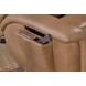 Ranger Oakridge Brown Leather Zero Gravity Power Recliner with USB Charging and Heat Massage