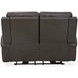 Ranger Rustic Brown Leather 63" Zero Gravity Power Reclining Loveseat with USB Charging and Heat Massage