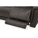 Ranger Rustic Brown Leather 63" Zero Gravity Power Reclining Loveseat with USB Charging and Heat Massage