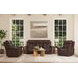 Ranger Rustic Brown Leather 86" Zero Gravity Power Reclining Sofa with USB Charging and Heat Massage