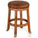 Golden Hearth Rustic Oak Swivel Counter Height Stool Set of 2