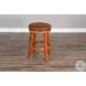 Golden Hearth Rustic Oak Swivel Counter Height Stool Set of 2