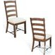 Velden Hollow Buckskin Ladderback Dining Chair Set of 2