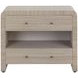 Babineaux Sand 2 Drawer Nightstand