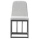 Navarro Outdoor Dining Gray Upholstered Outdoor Bar Stool