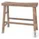 Autumn Echo Beach Pebble 33" Bar Bench