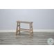 Autumn Echo Beach Pebble 33" Bar Bench