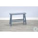 Seabright Ocean Blue Counter Height Bench