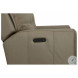 Wicklow Taupe Leather Power Reclining Sofa With Power Headrest And Footrest
