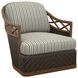 Diamond Cove Beige Upholstered Swivel Chair