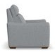 Ava Gray Performance Fabric Triple Power Recliner with USB Charging