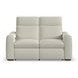 Ava Cream Performance Fabric Triple Power Reclining Living Room Set