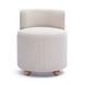 Hakuna Cream Performance Fabric Upholstered Desk Chair