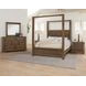 Cool Rustic Mink King Poster Bed