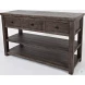 Madison County Barnwood Brown Sofa Table
