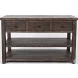 Madison County Barnwood Brown Sofa Table
