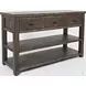 Madison County Barnwood Brown Sofa Table