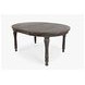 Madison County Barnwood Brown Round to Oval Extendable Dining Table