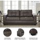 Barlin Mills Umber Queen Sofa Sleeper