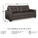 Barlin Mills Umber Queen Sofa Sleeper