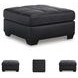 Barlin Mills Carbon Oversized Accent Ottoman