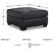 Barlin Mills Carbon Oversized Accent Ottoman